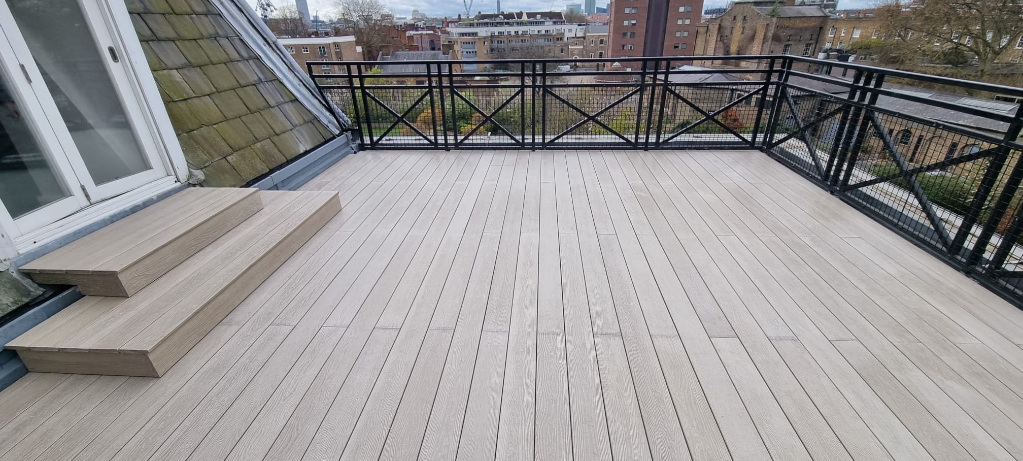 Alfresco Floors - fire-resistant decking - A1 rated