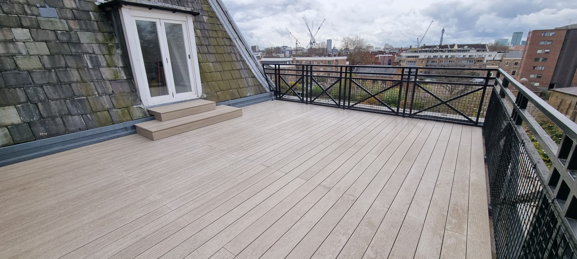 Alfresco Floors - non-combustible balcony decking - A1 rated
